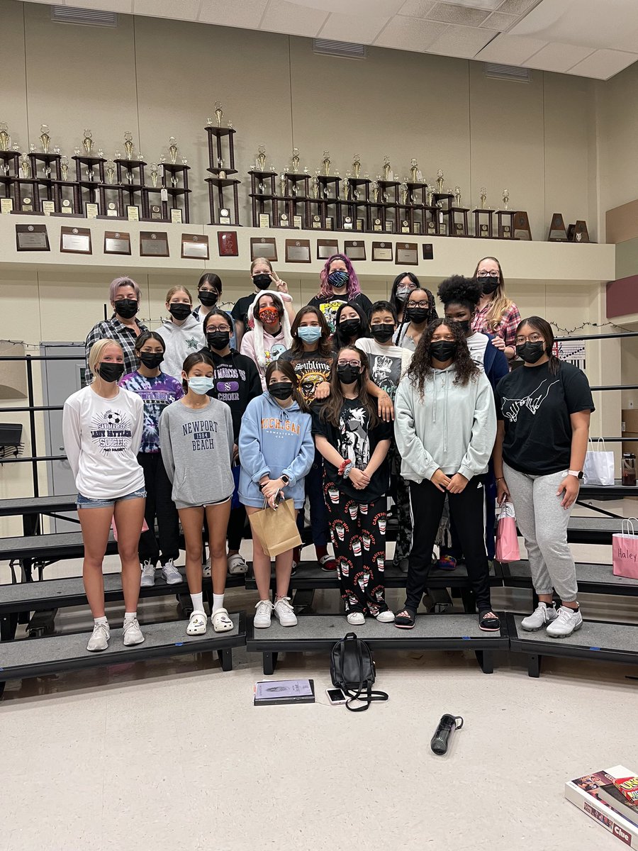 Today we took 19 hardworking, talented students to the Honors Treble Region Auditions in San Antonio. Of these 19, 12 were selected to be part of the Honors Treble Choir and 3 are alternates. We are so proud of all the hard work these students put into learning their music!💜🎶🐍