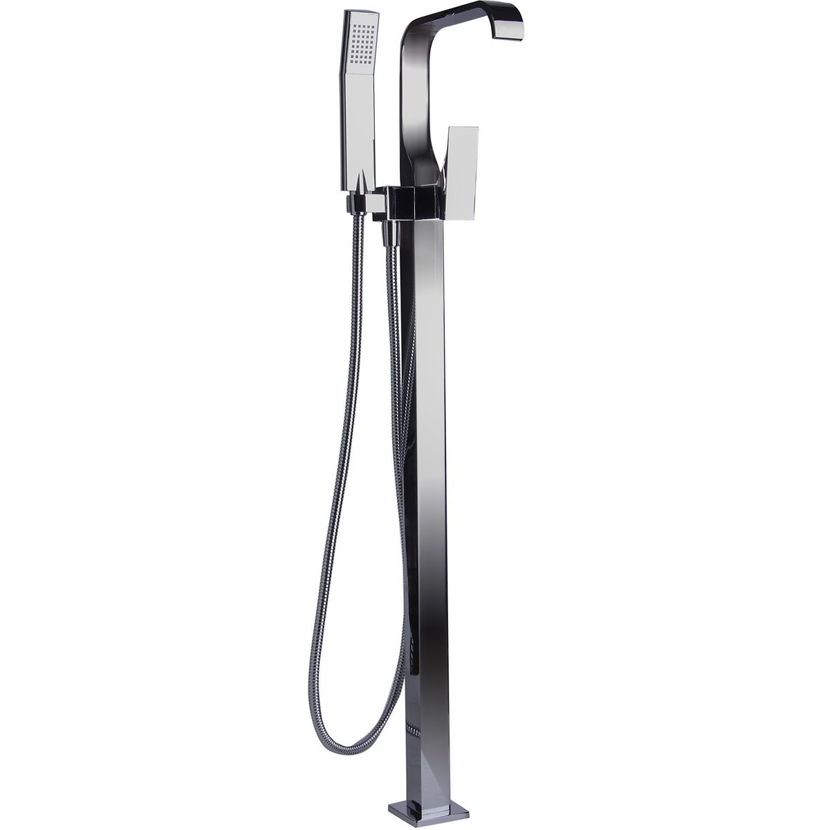 #DailyFaucet: Alfi Brand AB2180 Floor Mount Tub Filler with Shower Head Polished/Brushed bit.ly/2xE4FlH