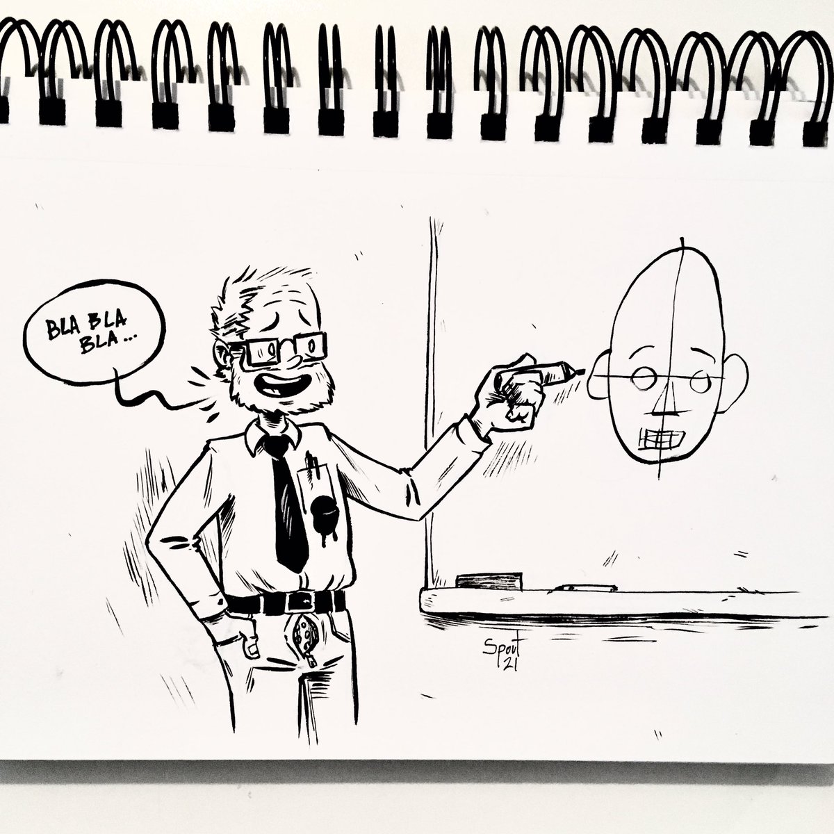 Spoutmorin's tweet photo. #inktober no 22-23 : Ouvert / open - Fuite / leak
#inktober2021 #montrealartist #ink #illustration #blackandwhite https://t.co/LZwHxkRjti