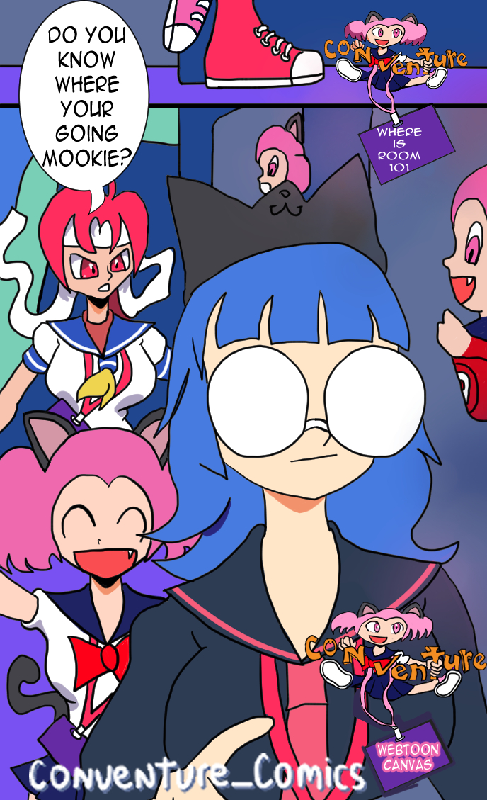 ConventureCo's tweet photo. Where Is Room 101? Out now read my CONventure webtoons.
#webtooncanvas #webtoons #webtoonlovers #webtoonfans #webtooners #webtooncomics #webtoonpromotion #animeconvention #animecon
#WebcomicsMojo https://t.co/HyZktkvBKv