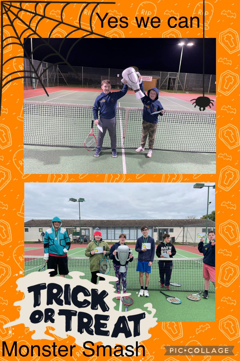 a great halloween themed session with the yes we can tennis group this week! #monstersmash <a href="/the_LTA/">LTA</a> <a href="/harryash321/">Harry Ash</a>