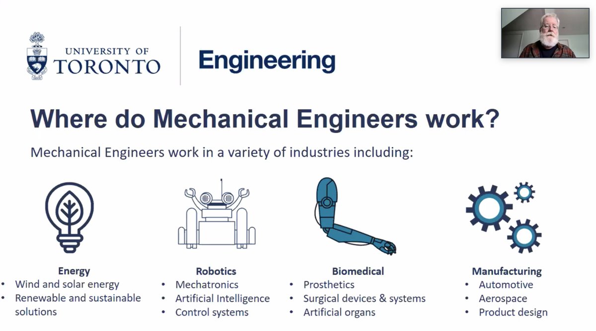 UofTEngDean's tweet photo. great to hear from Prof. Bussman, Chair of @uoftmie about all the stuff that MechE do .... - amazing breadth of impact... exciting stuff across so many domains https://t.co/oFjRjmJvXk