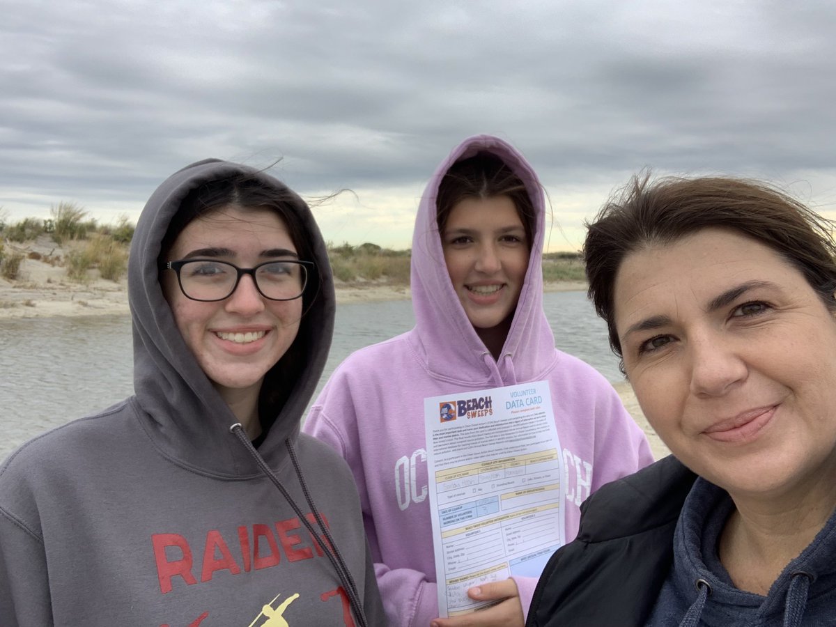 Beach Sweeps today @ Sandy Hook. Helping to keep our beaches clean <a href="/CleanOcean/">Clean Ocean Action</a>