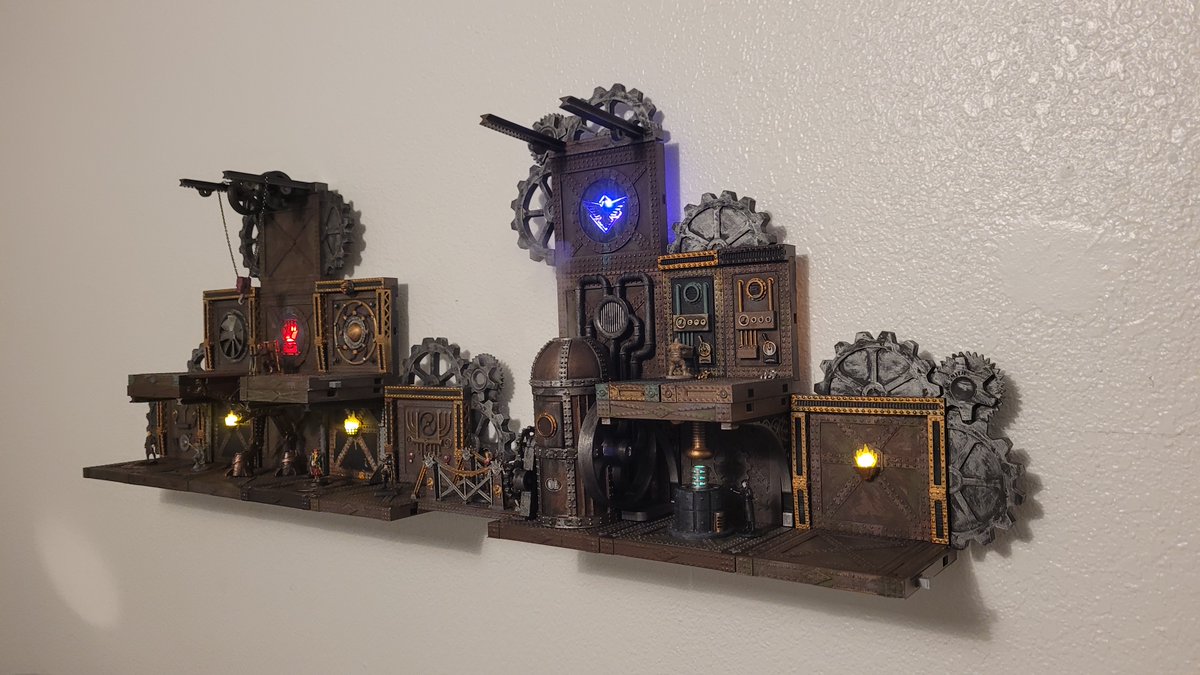RealGameFX's tweet photo. Last chance to pick up your awesome miniature wall  displays on our Kickstarter. Ends tomorrow 10/23. Click the link on https://t.co/A6hEy204kV https://t.co/8s15YW02UP