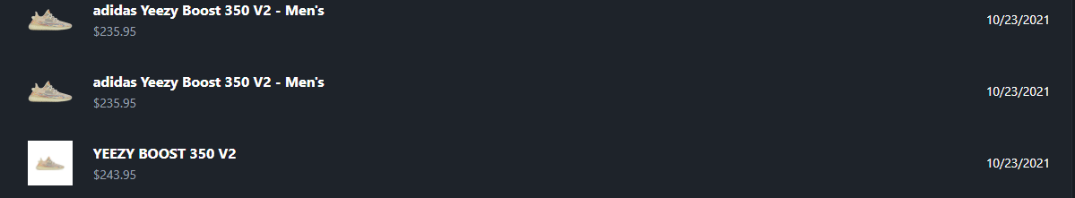 Slckicks's tweet photo. @destroyerbots came through this morning. got 3 pairs, and had several declines but 3 will do.💪 thank you! https://t.co/KW45a6OyGN