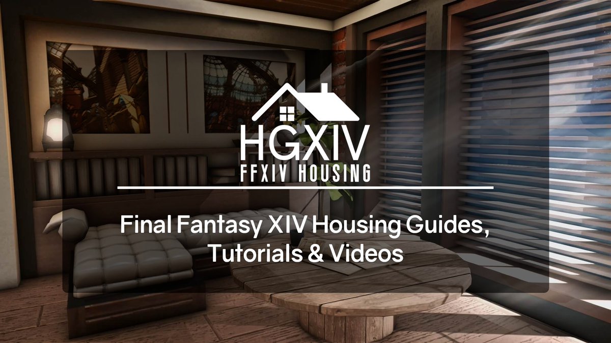 hgxiv's tweet photo. HGXIV has created a Housing Guide and Tutorial website! (https://t.co/0dwlLkX5dE) We have all the basics to get you started learning about FFXIV Housing, including our Glitch Guide. We have a lot planned so look forward to new content! 

#ffxiv #ff14  #ff14ハウジング https://t.co/JvVQt9bLNG