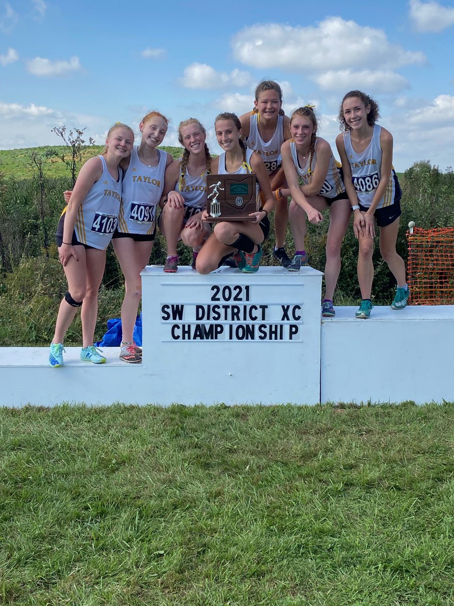 Taylor Girls finish second at Districts!  On to Regionals at Troy next Saturday!  Go Jackets!!!