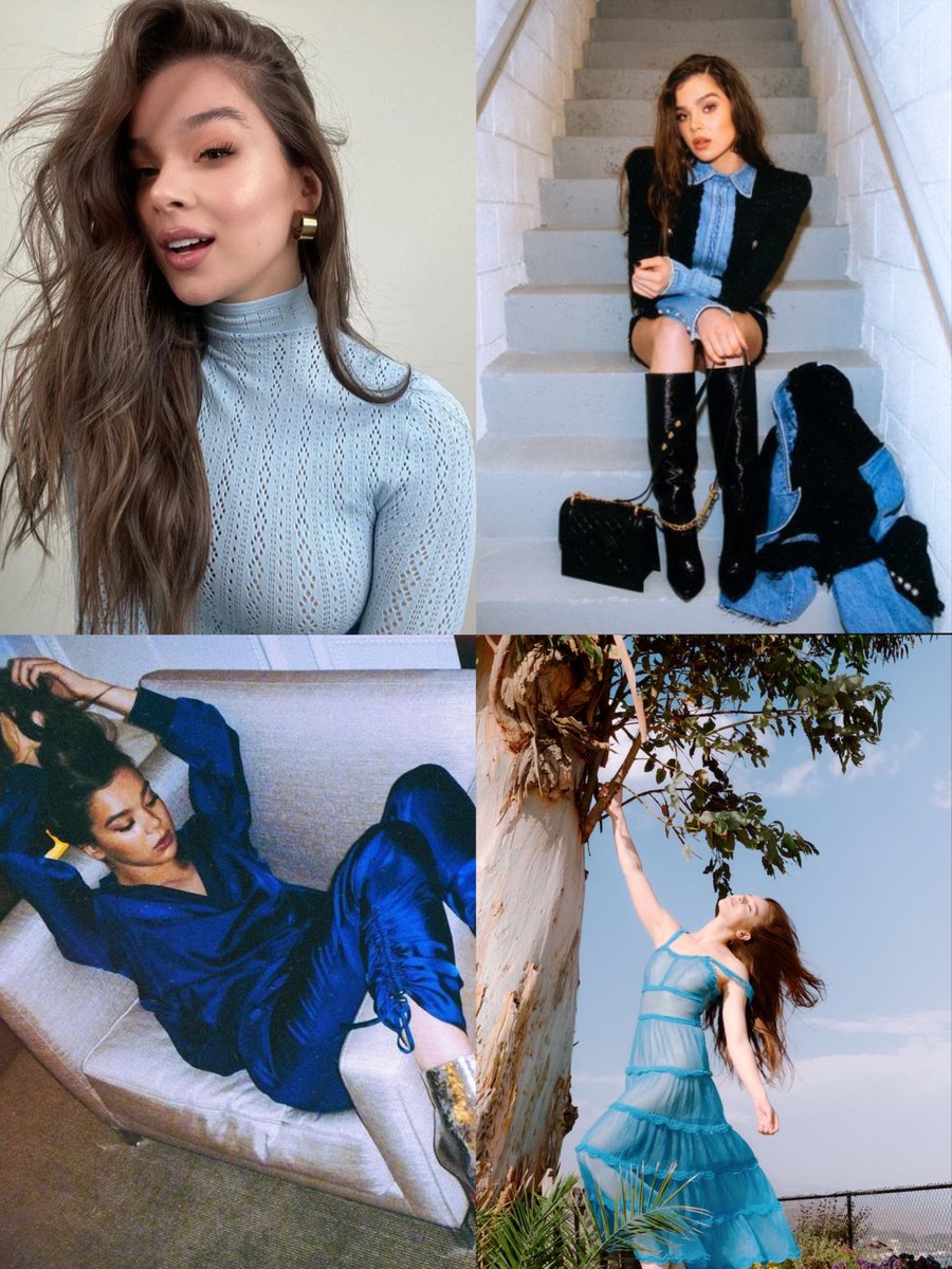 hailee steinfeld x blue