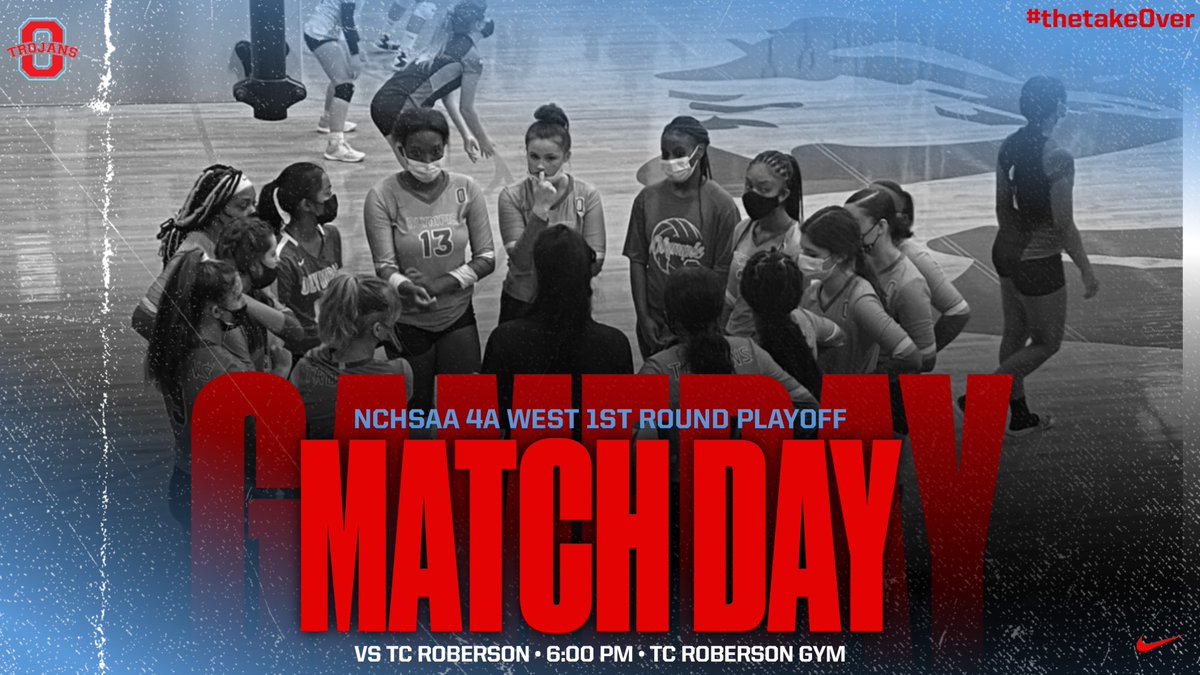 OlympicTrojans's tweet photo. The Lady Trojan Volleyball Team is headed to the playoffs for the first time since 2016‼️
🏐GAMEDAY🏐
 🆚 @TCRobersonVBall 
⏰ 6:00 pm
📍TC Roberson 
📺 https://t.co/Rdq6TxAvKc
💻 @NFHSNetwork 
🎟 https://t.co/GRwzFgXzCu
#⃣ #thetakeOver #WomenofTroy #MadeofSteele #WeTheSouthside https://t.co/AfqSrLSR2P