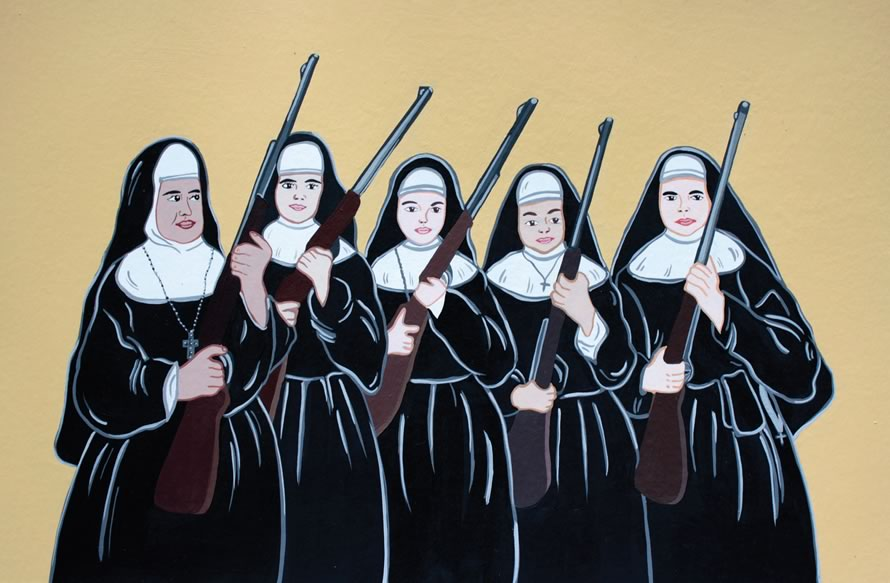 UniversoCentro's tweet photo. Religiosas #UC112
De la serie: ¡Oye tú, guerrillera!
Por Gabriela Pinilla

Acrílico sobre papel
2014

https://t.co/xMgLY75s27 https://t.co/WMwbdRMgHg