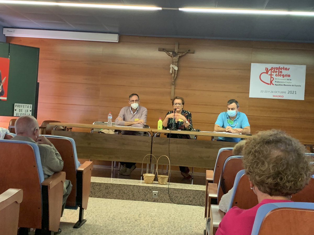 Ahora llega el turno de palabra a nuestro hermano Francisco Ramirez que nos habla sobre la alegría del apostolado. #unsolocorazonoar #profetasdelaalegria <a href="/oarecoletos/">Agustinos Recoletos</a>