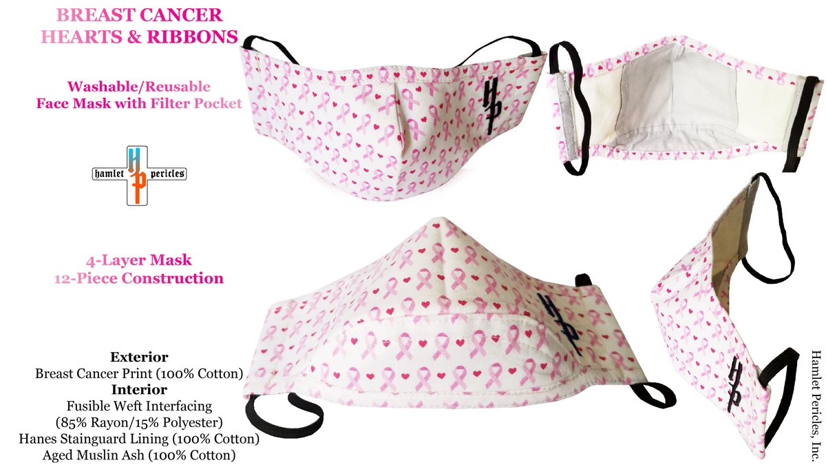 HamletPFashion's tweet photo. https://t.co/Xp3Rv2xD9z #HamletPericlesMasks #FaceMask #DesignerMask #DesignerFaceMask #FashionMask #HandmadeMask #CoolMask #StylishMask #MaskFashion #MaskStyle #BreastCancer #BreastCancerAwareness #BreastCancerFighter #BreastCancerSurvivor
#PinkRibbon #Pinktober #GiftsForHer #HP https://t.co/PTmVJ4JQBI