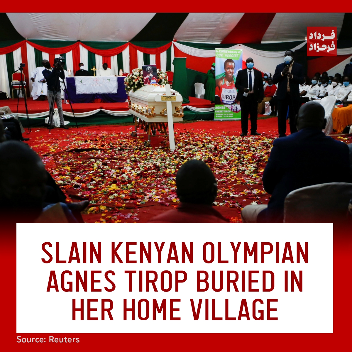 FardadFarahzad's tweet photo. Slain Kenyan Olympian Agnes Tirop buried in her home village
#Tirop #athletics #funeral
https://t.co/Jh22ntb78F https://t.co/Ch0rnKLWTj