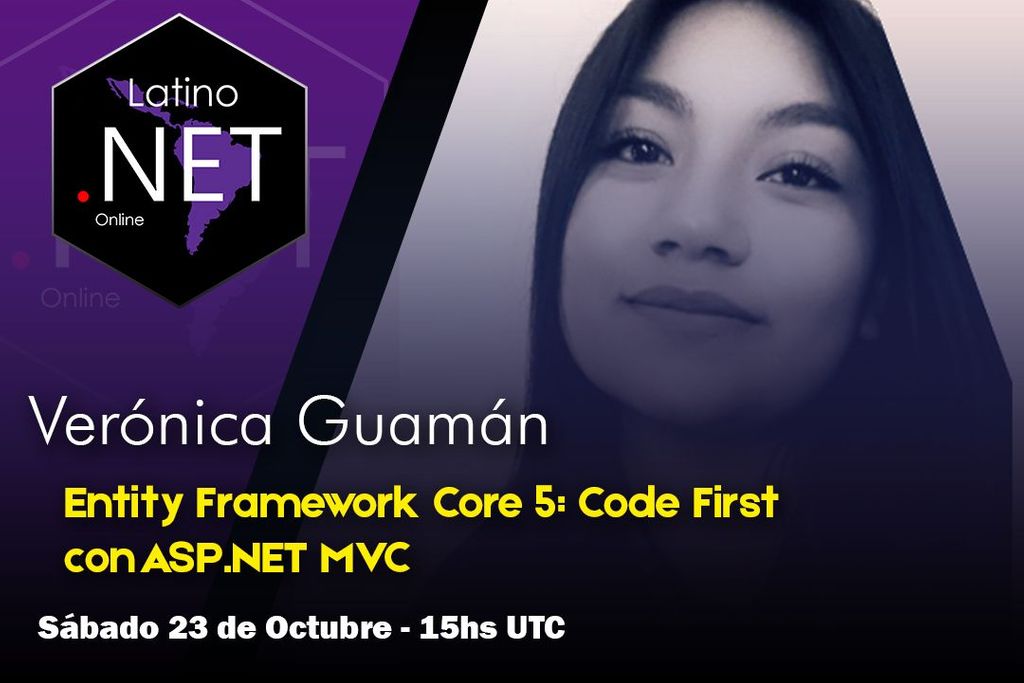 conosurtech's tweet photo. 🎤 Entity Framework Core 5: Code First con https://t.co/pOhAa1kLJ8 MVC con Verónica Guamán 👉 https://t.co/2XyA2586iC
.
📺 El Webinar 71 de Latino .NET Online en vivo por #YouTube comienza en minutos ⏲
.
#ConoSurTech #LatinoNETOnline #ASPNet #CSharp #DotNet https://t.co/YMIfDBXSo4