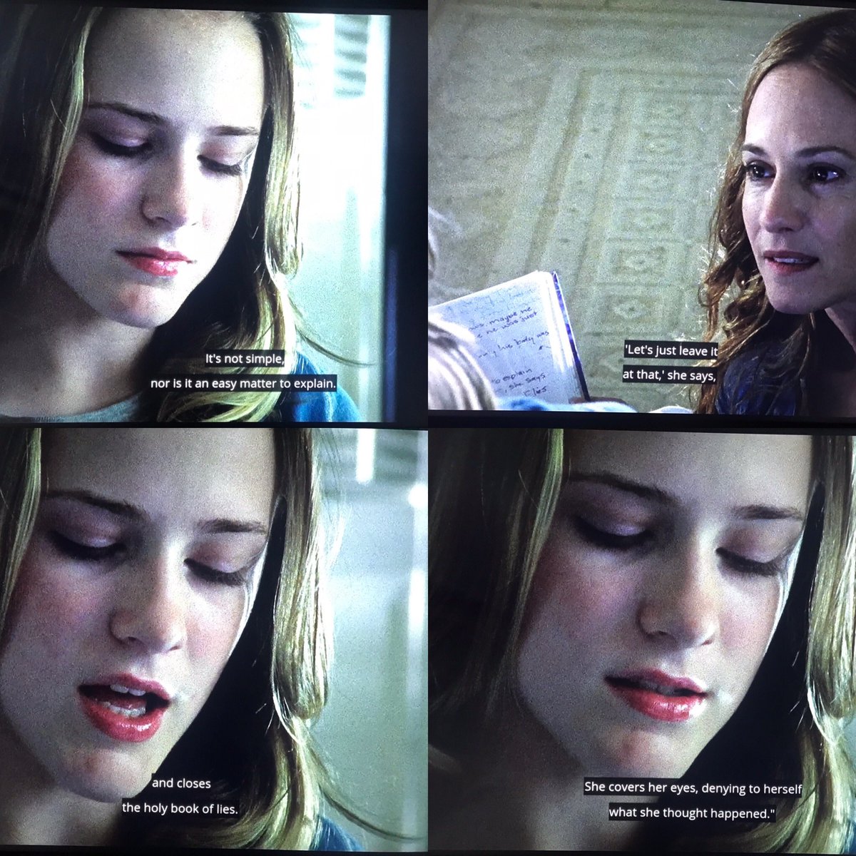 Thirteen03Fans's tweet photo. ✍️

#Thirteen #Thirteen2003 #Thirteenmovie #TracyLouiseFreeland #EvanRachelWood #MelanieFreeland #HollyHunter https://t.co/wxKXYflbxi