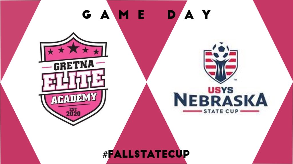 GretnaEliteAcad's tweet photo. It's final bracket game day/night in State Cup 👀

Teams either move on to the Semi Finals or their State Cup ends. Best of luck to all our teams competing out in Fremont or Tranquility Park Field #2 👊

#GEA #FallStateCup https://t.co/VUWgCwjqSR