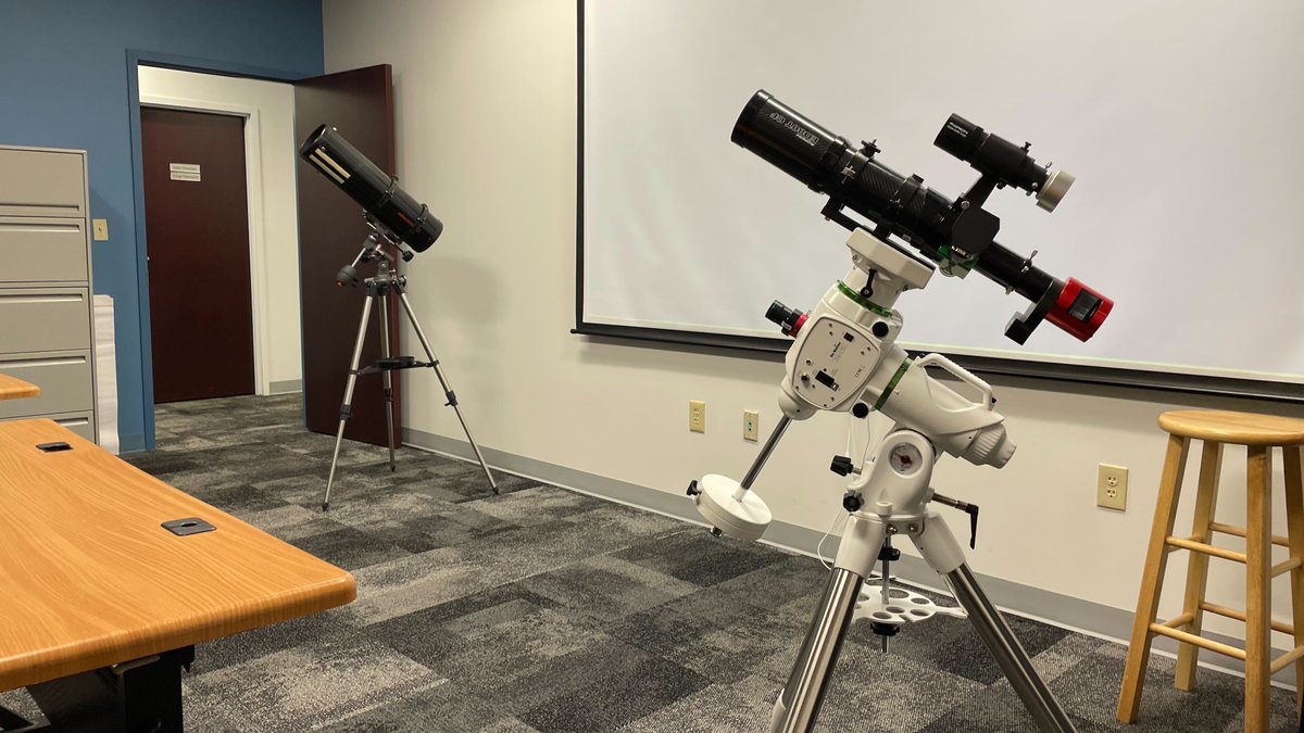 ChariotSolution's tweet photo. One of the first talks of #ChariotDay 2021 (our internal conference): Astrophotography by Drew Rogers! Here's his 🔭 setup: https://t.co/jeUgTtMYO0