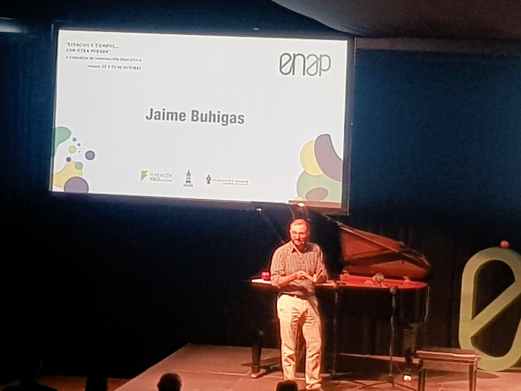 Reflexión desenfadada y de sentido común de #JaimeBuhigas para rescatar el valor de lo real, de la #presencia, de la #materia, del espacio compartido, del tacto y el olor, del #Tiempo, de lo irrepetible...como tan bien lo expresa San Juan de la Cruz en sus versos #ENAP21