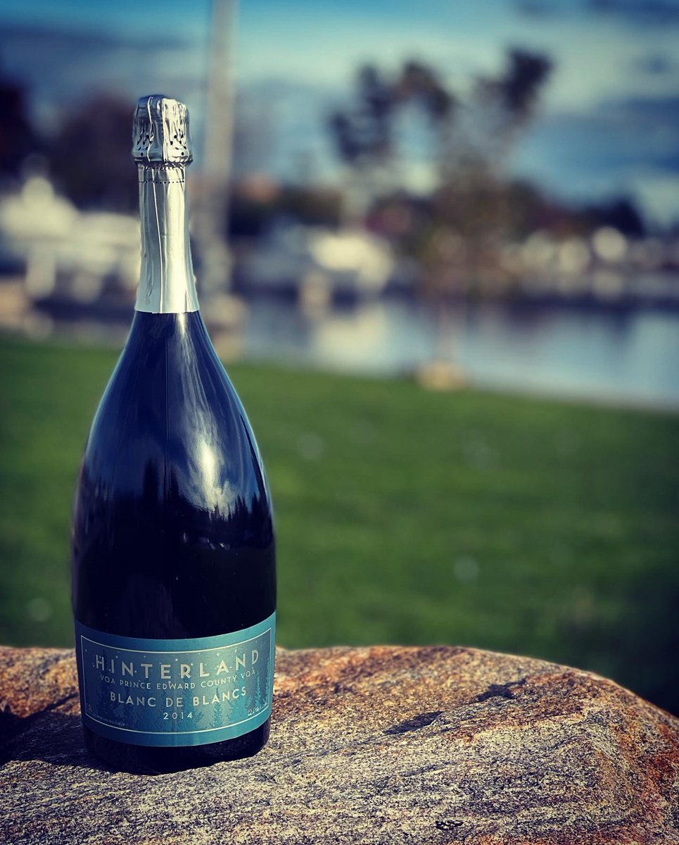hinterlandwine's tweet photo. Magnums of 2013 &amp; 2014 Blanc de Blancs Method Traditional. 100% estate Chardonnay. Available online. 2013 Blanc de Blancs: Brut nature, 7 years of aging, 200 bottles available (crown cap). 2014 Blanc de Blancs: 2g/L dosage, 6 years of aging sur lattes, 100 bottles available. https://t.co/FcnXMzkJZ5