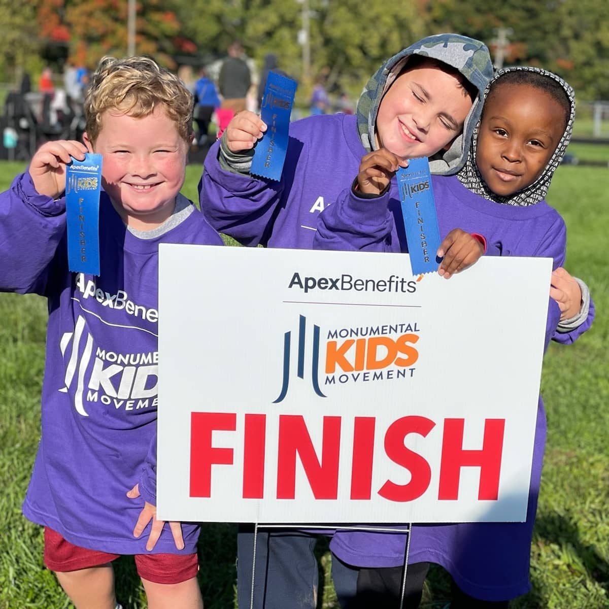 indymonumental's tweet photo. Beyond Monumental and @newshoeday team spent the morning with @IPSSchools School #91 as they completed the @ApexBenefits Monumental Kids Movement! Congrats students and thank you everyone that has donated to make this monumental program possible! #BeMonumental https://t.co/LaIrLtf5ET