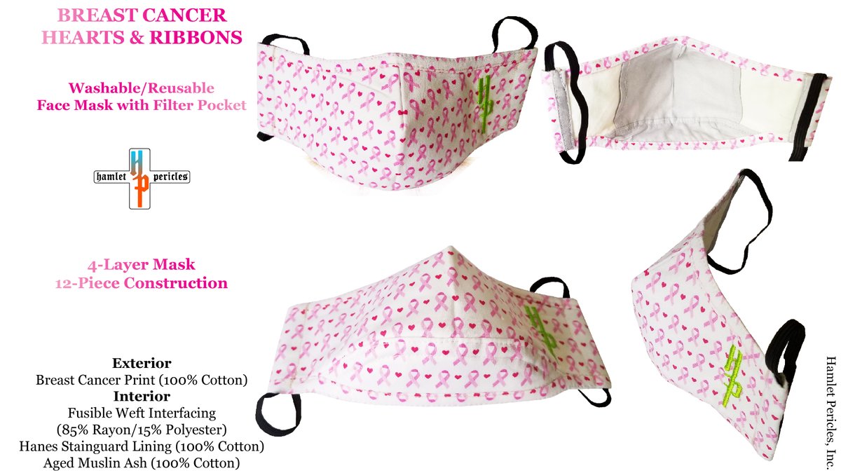 HamletPFashion's tweet photo. https://t.co/Xp3Rv2xD9z #HamletPericlesMasks #FaceMask #DesignerMask #DesignerFaceMask #FashionMask #HandmadeMask #CoolMask #StylishMask #MaskFashion #MaskStyle #BreastCancer #BreastCancerAwareness #BreastCancerFighter #BreastCancerSurvivor
#PinkRibbon #Pinktober #GiftsForHer #HP https://t.co/2CKRAhJlEO