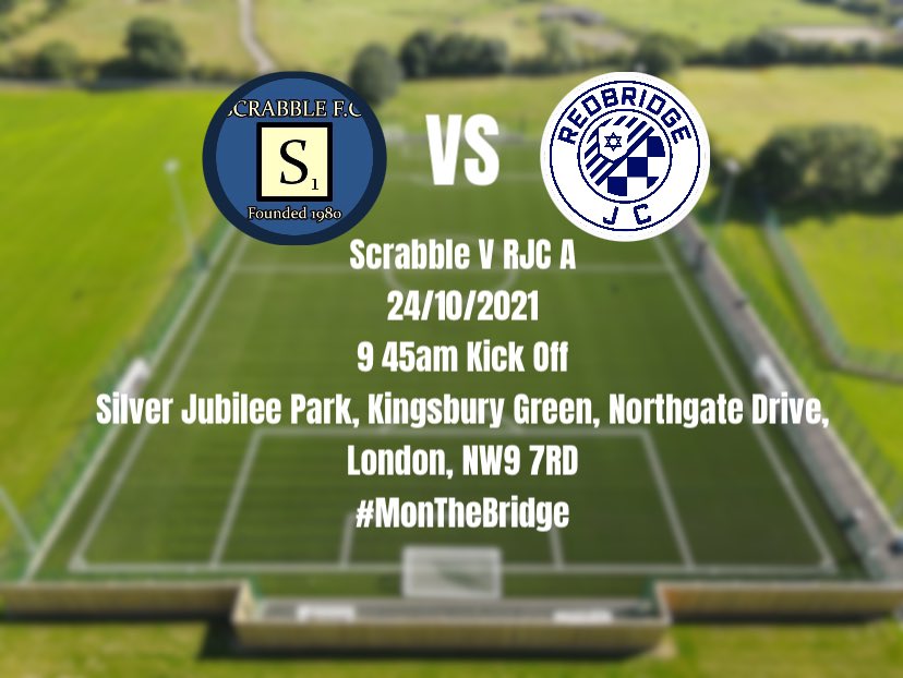 Redbridge JC A (@redbridgejc) on Twitter photo Another away game for us this Sunday, this time against <a href="/scrabblefc/">Scrabble FC</a>.
To all of our travelling fans, please note that this is a 9 45 KO so leave early to avoid disappointment
#MonTheBridge Another away game for us this Sunday, this time against <a href="/scrabblefc/">Scrabble FC</a>.
To all of our travelling fans, please note that this is a 9 45 KO so leave early to avoid disappointment
#MonTheBridge
