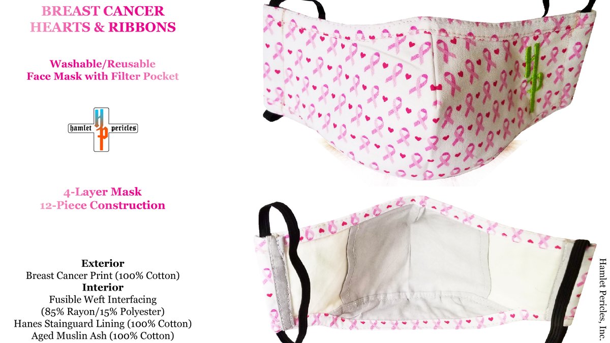 HamletPFashion's tweet photo. https://t.co/Xp3Rv2xD9z #HamletPericlesMasks #FaceMask #DesignerMask #DesignerFaceMask #FashionMask #HandmadeMask #CoolMask #StylishMask #MaskFashion #MaskStyle #BreastCancer #BreastCancerAwareness #BreastCancerFighter #BreastCancerSurvivor
#PinkRibbon #Pinktober #GiftsForHer #HP https://t.co/DrOB6jNupr