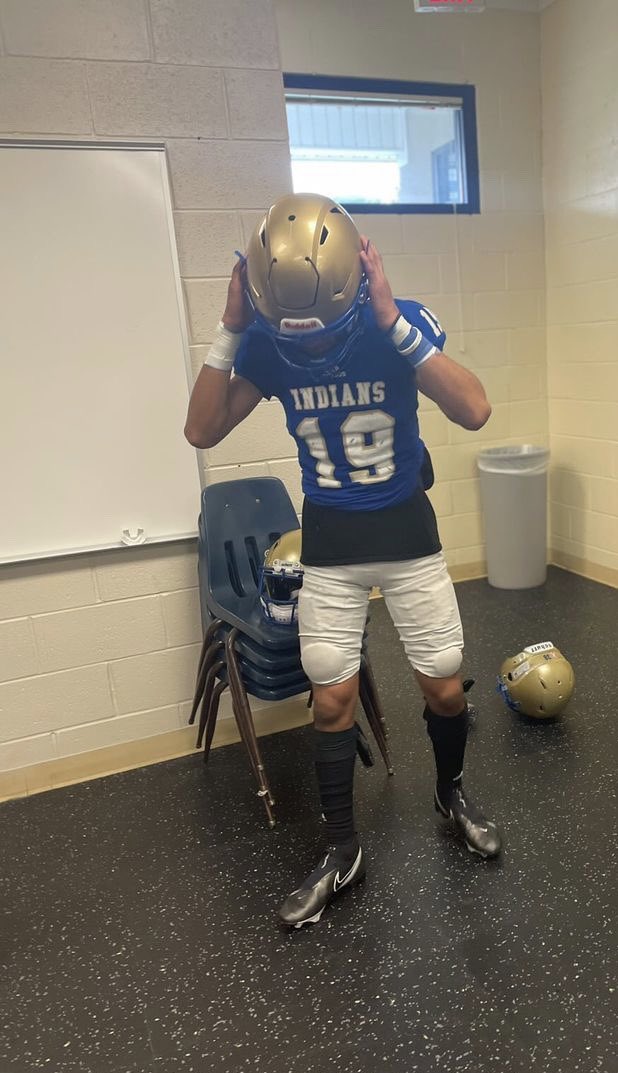 Couple pictures from my last 9th grade football game at McEchrean high school #19 cb