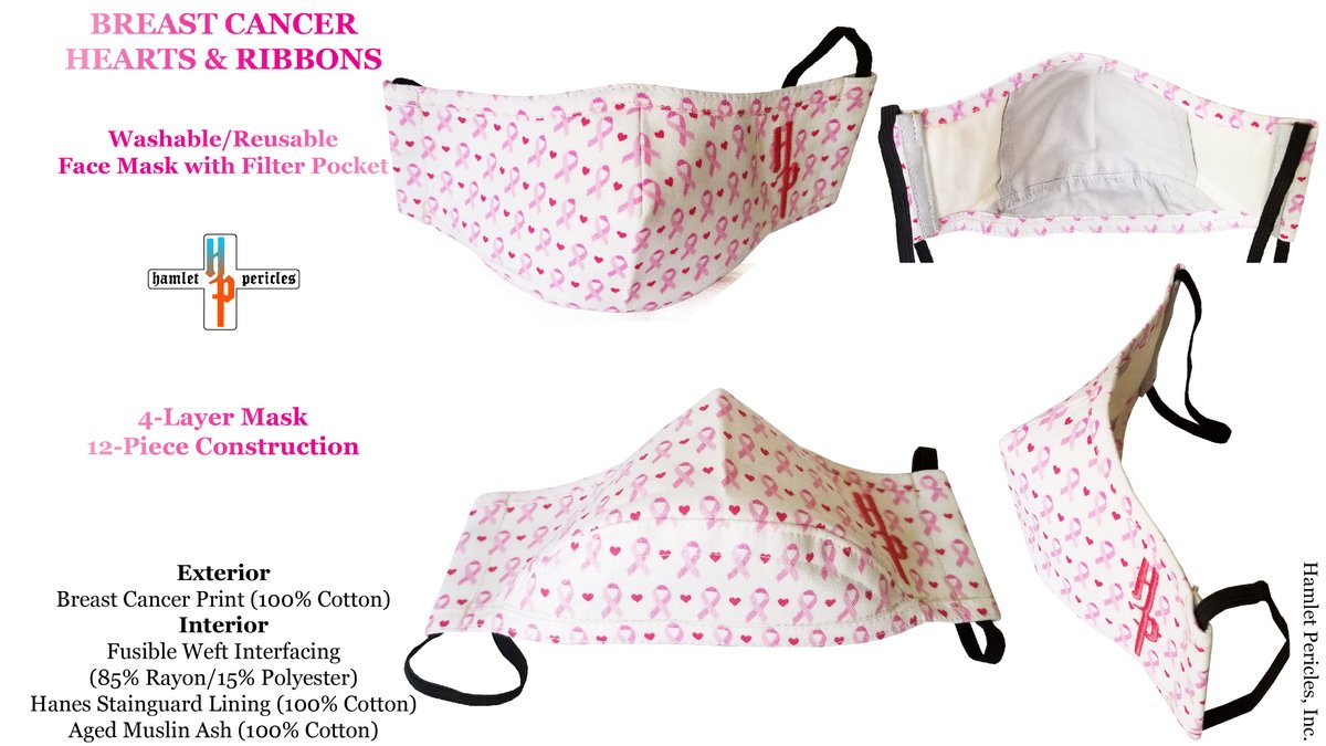 HamletPFashion's tweet photo. https://t.co/Xp3Rv2xD9z #HamletPericlesMasks #FaceMask #DesignerMask #DesignerFaceMask #FashionMask #HandmadeMask #CoolMask #StylishMask #MaskFashion #MaskStyle #BreastCancer #BreastCancerAwareness #BreastCancerFighter #BreastCancerSurvivor
#PinkRibbon #Pinktober #GiftsForHer #HP https://t.co/dO9EfsDjHi