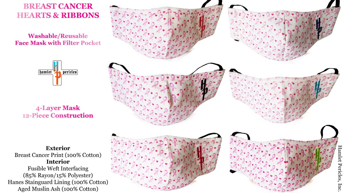 HamletPFashion's tweet photo. https://t.co/Xp3Rv2xD9z #HamletPericlesMasks #FaceMask #DesignerMask #DesignerFaceMask #FashionMask #HandmadeMask #CoolMask #StylishMask #MaskFashion #MaskStyle #BreastCancer #BreastCancerAwareness #BreastCancerFighter #BreastCancerSurvivor
#PinkRibbon #Pinktober #GiftsForHer #HP https://t.co/74C3lUx7E4