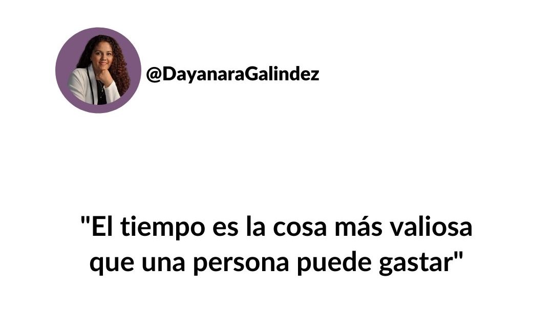 Hace años entendí la importancia de priorizar para elegir en qué invertir mi tiempo y más importante, el no permitirme mal gastarlo. Depende de cada uno de nosotros aprovecharlo al máximo 😊
Contáctame si necesitas ayuda para gestionarte efectivamente😉
#metas #gestióndeltiempo