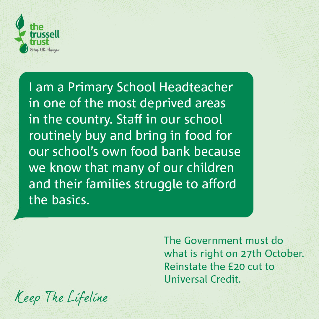 TrussellUK's tweet photo. It's shameful that there's still people struggling to afford essentials in our society.
 
@RishiSunak you have the power to right this wrong. Reverse the decision to cut #UniversalCredit in the #SpendingReview and invest in our social security system so no child has to go hungry. https://t.co/fJAI2gHAc7