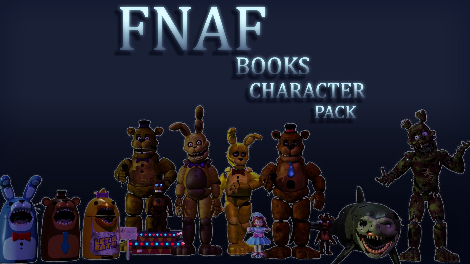 FNAF book characters