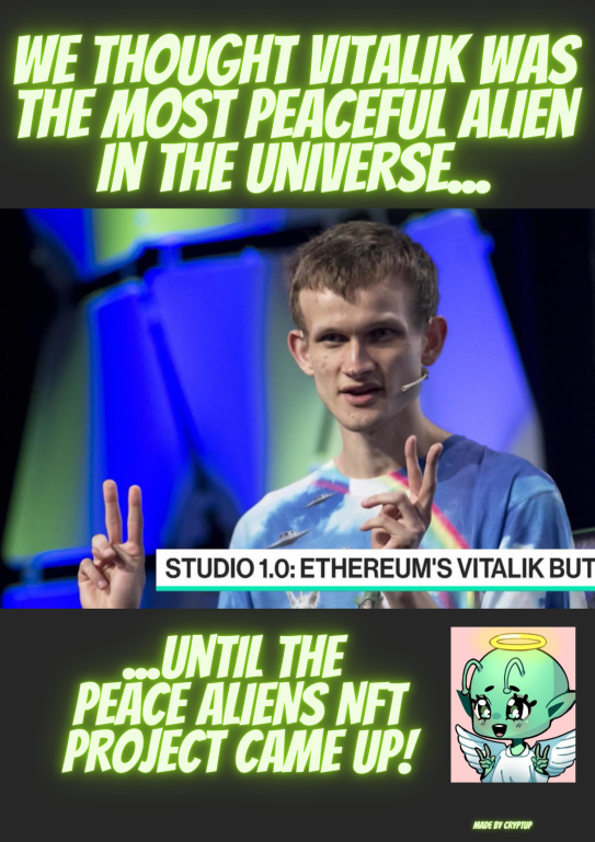 Peace Aliens NFT tweet media