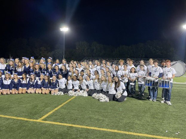 STAsaints_cheer's tweet photo. Great night for a great performance with the @AquinasDance @stasaints_BAND Can’t wait for next year! https://t.co/aKh3YQYHpK