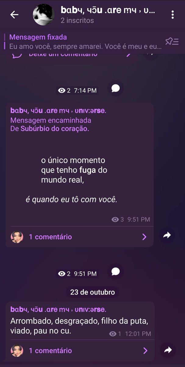 olha como ele me ama