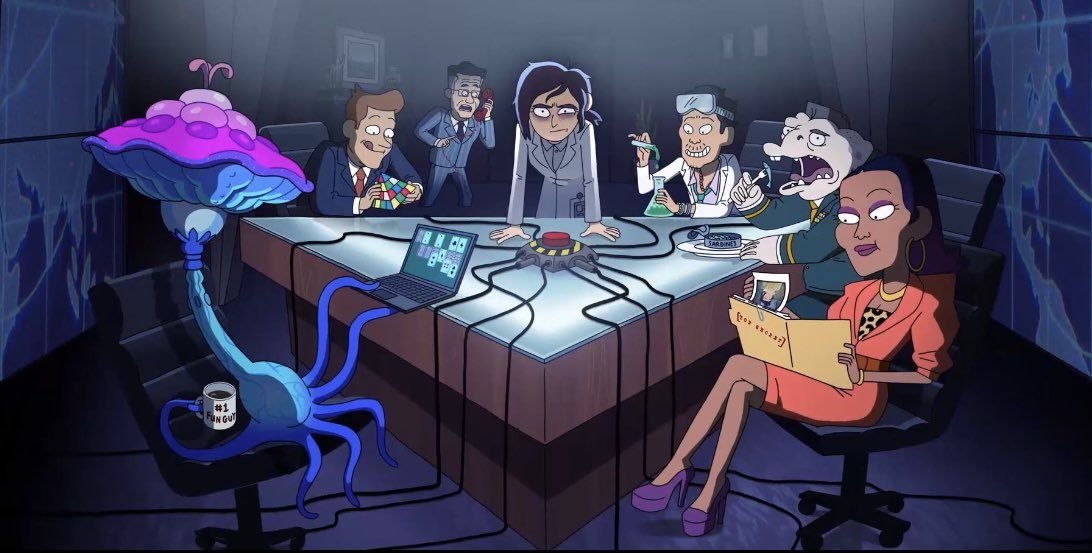 Inside Job is so damn great, can't wait for S2 #InsideJob #InsideJobnetflix