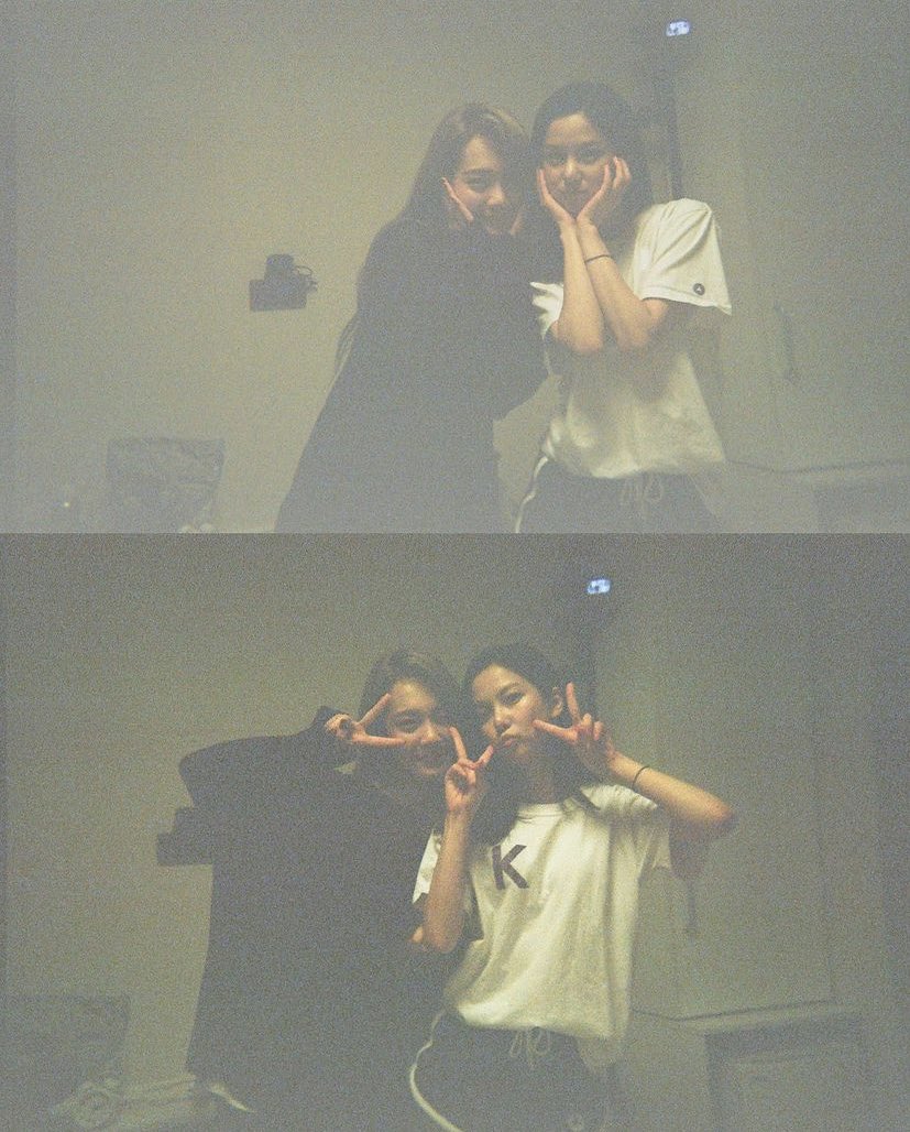 หย่าหนิงก็คือหย่าหนิงอ่ะ เอฟซีเบอร์หนึ่งยูจินออนนี่ ลงรูปกับเพื่อนๆเป็นสิบ แต่ต้องมีรูปคู่กับพี่ยูจินคนเก่งที่สุดของหนูไรงี้ น่ารัก 5555555555555  #GirlsPlanet999