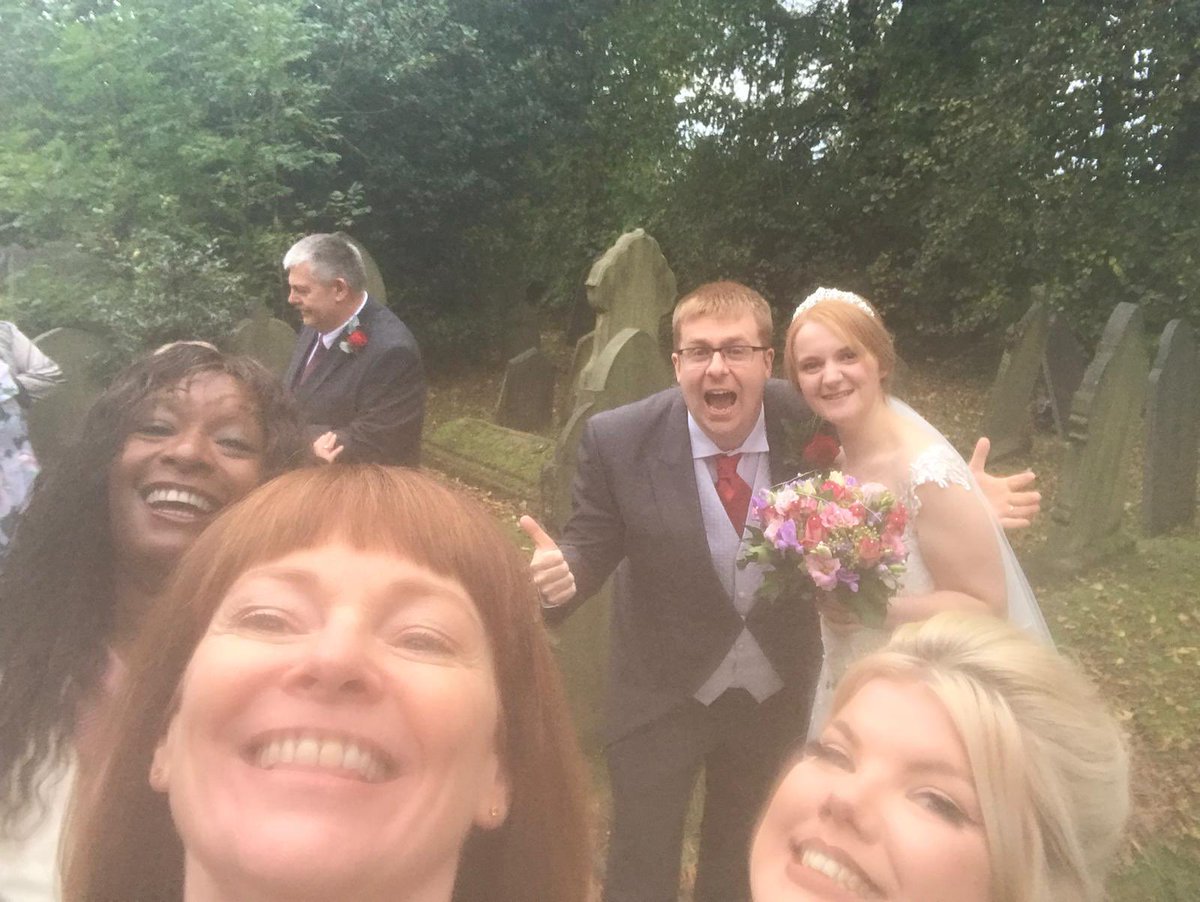 Biggest congratulations to our wonderful music teacher Mr Whitfield! How lovely does him and his bride look! 💍 👰 
<a href="/HarperGreen/">Harper Green School</a>Mus1 @HarperGreen