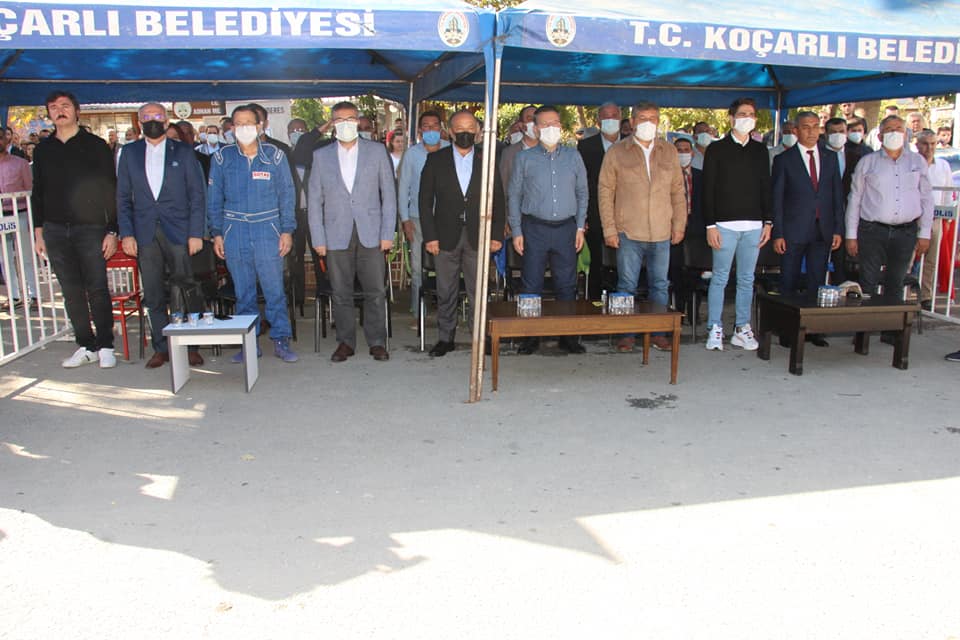 nedimkaplan09's tweet photo. 2. Koçarlı Tırmanma Yarışı’nın açılış seremonisini, Aydın Valimiz Sayın Hüseyin Aksoy, Milletvekillerimiz Metin Yavuz , Bekir Kuvvet ERİM, Rıza Posacı ve İl Başkanımız Ömer Özmen'in katılımıyla ile başlattık.
#KoçarlıTırmanmaYarışı
#AçılışSeremonisi
#Tosfed
#Ayosk https://t.co/36IkxeKKM7