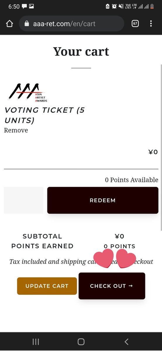 SRay6211's tweet photo. @KimBanjang1 Then proceed to checkout and fill the details and buy ,for a single account i think 5 votes are free. You can use diffrent accounts of yours and your relatives.
#KimSeonHo #voteAAA #ProtectKimSeonHoAtAllCost https://t.co/QWHcsDWiDB