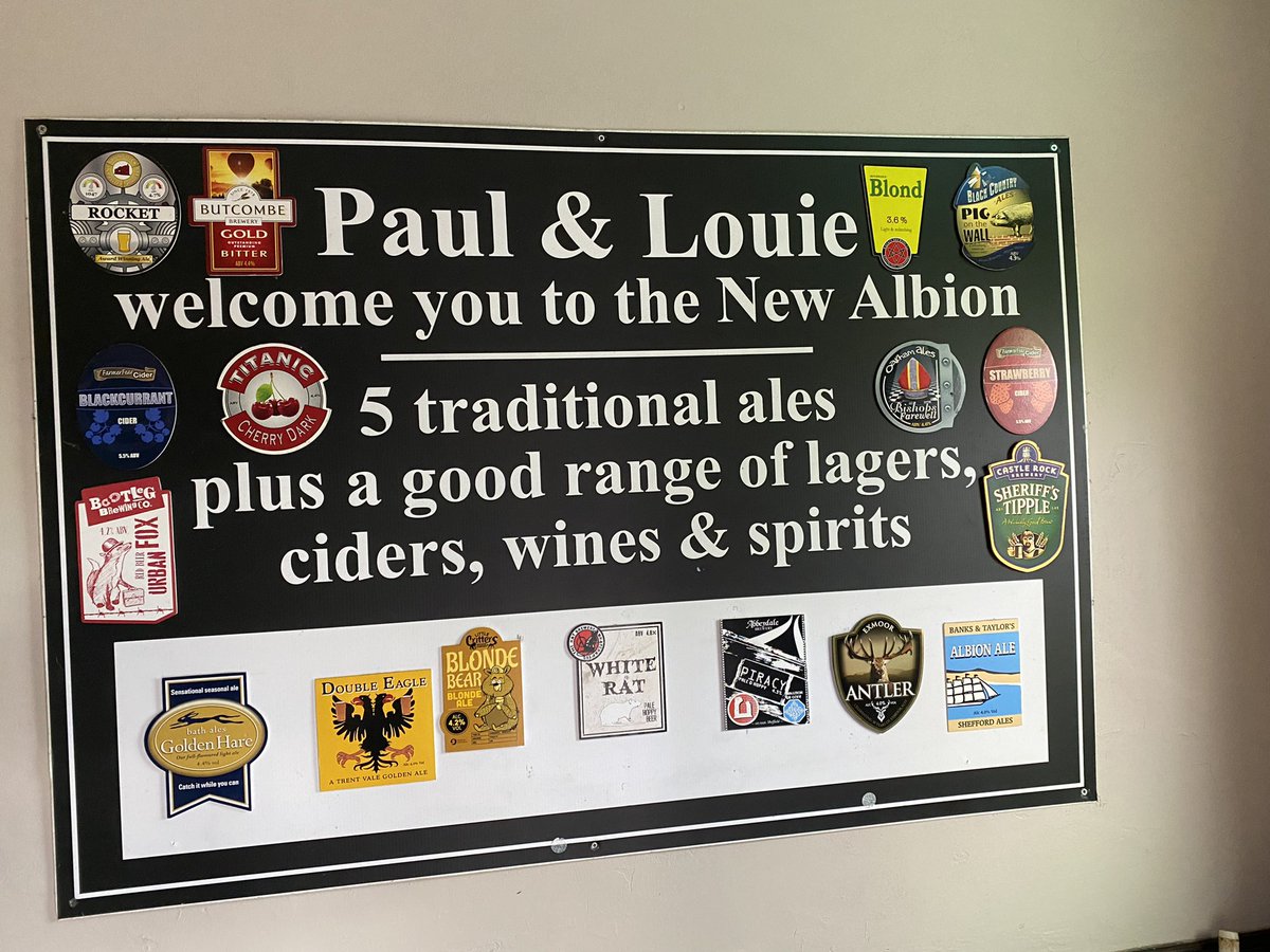 Gingerbeerking's tweet photo. #jackpot #caskale #realale
@WakefieldCamra #locale
New Albion - alverthorpe
Great cask - line up don’t you agree😚🍺🍺 #supportingpubs #supportinglocals https://t.co/b0btnMvg9z
