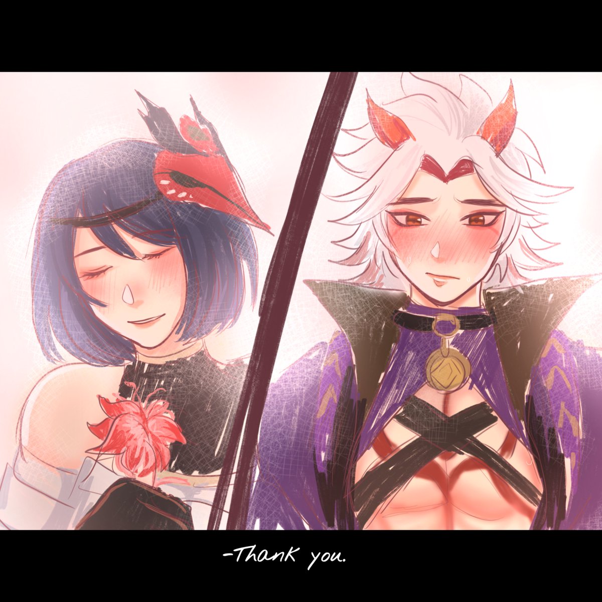 challenge accepted
 #ittosara #原神 