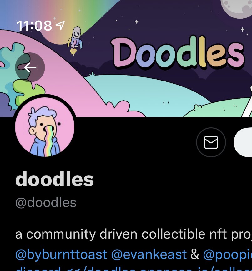 KillerKard's tweet photo. @russnft @r_rainss Bullshit. This is literally the @doodles project’s pfp you are “giving away” https://t.co/DJYqjLtlZI