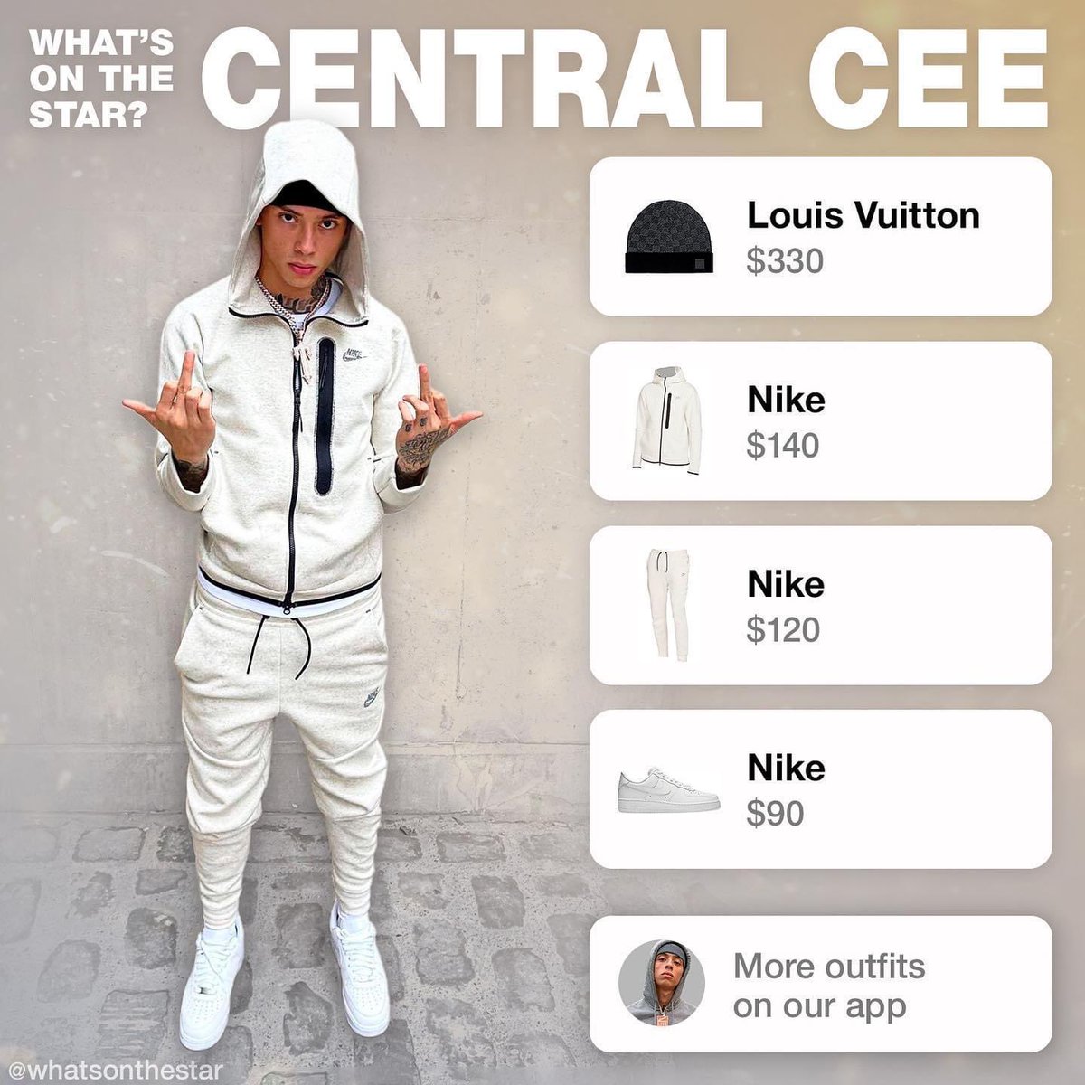 Central Cee: Clothes, Outfits, Brands, Style and Looks