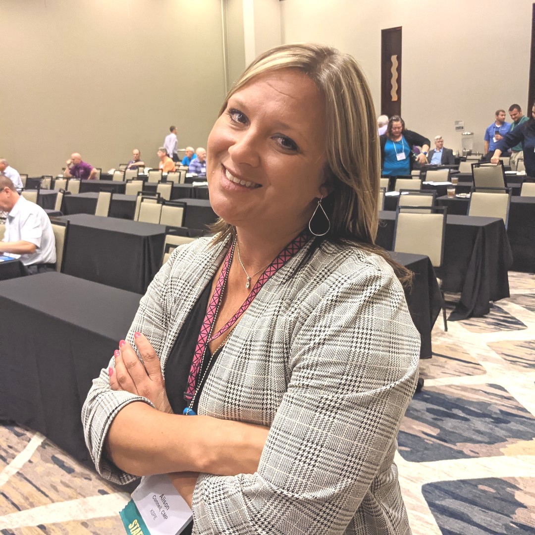 bhlandassoc's tweet photo. We would like to recognize our multi-talented Event Manager Alison Connell for #EventOrganizerDay. Alison does a fantastic job! 

Alison, thank you for all your hard work, and for letting me take your picture for social media 😘 https://t.co/5BRtA8DUsp