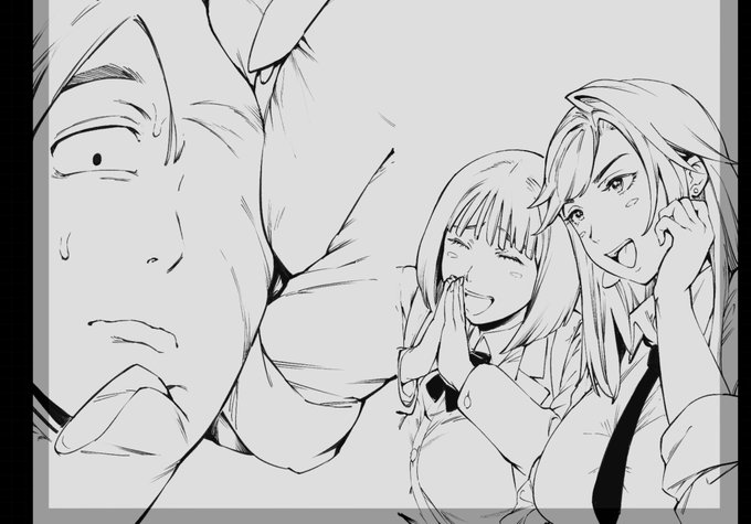 一旦休憩して線画進める🖋 