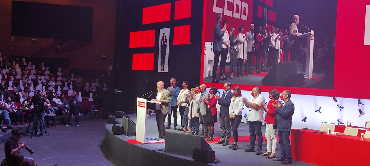 carlos_castedo's tweet photo. Tres intensos días de trabajo y emociones. Se cierra el 12 Congreso de CCOO y comienza un nuevo período de cuatro años cargado de tareas, ilusiones y compromiso

#CCOO #QueVivaLaLuchaDeLaClaseObrera https://t.co/qaforGe78a