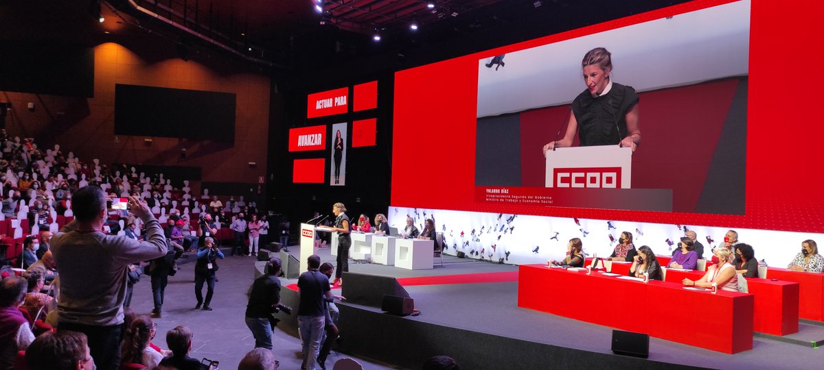 carlos_castedo's tweet photo. Tres intensos días de trabajo y emociones. Se cierra el 12 Congreso de CCOO y comienza un nuevo período de cuatro años cargado de tareas, ilusiones y compromiso

#CCOO #QueVivaLaLuchaDeLaClaseObrera https://t.co/qaforGe78a