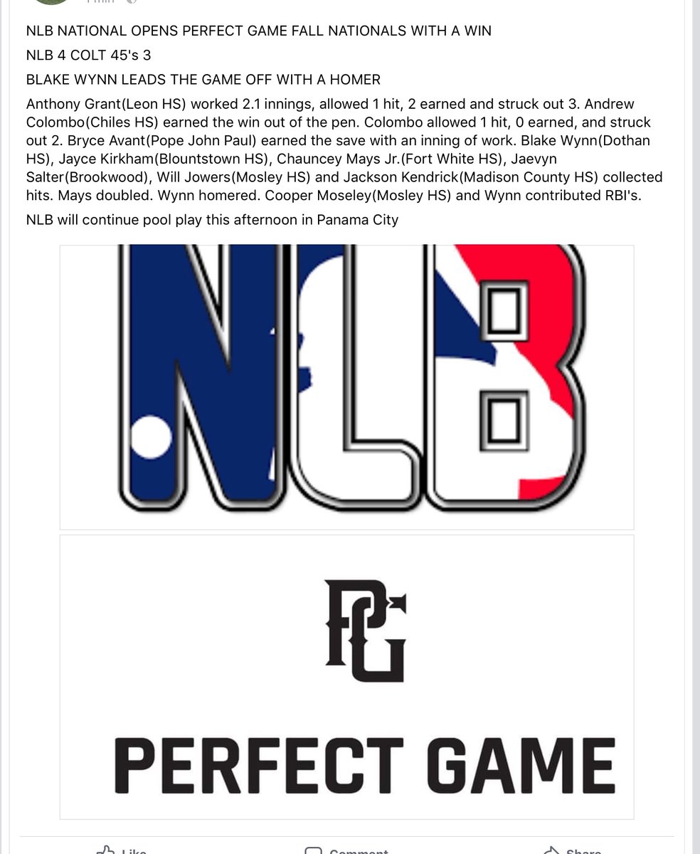NLB National Opens With a Win